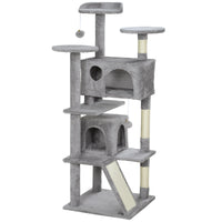 Premium Multi-Level Cat Tree with Double Condos