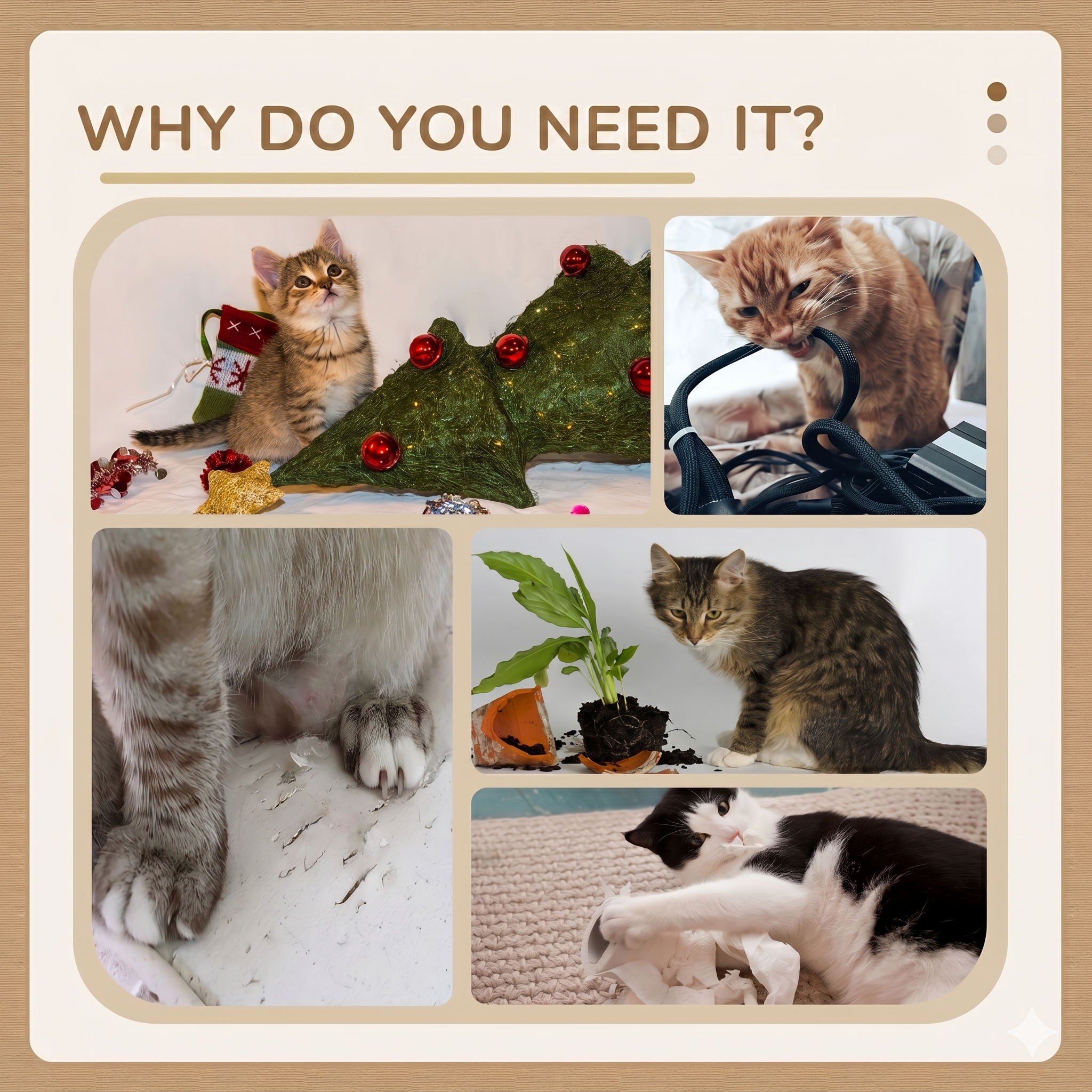 Premium Multi-Level Cat Sanctuary & Scratching Tower