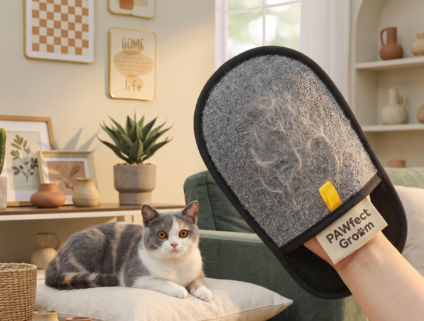 2-in-1 Grooming & Hair Removal Mitt